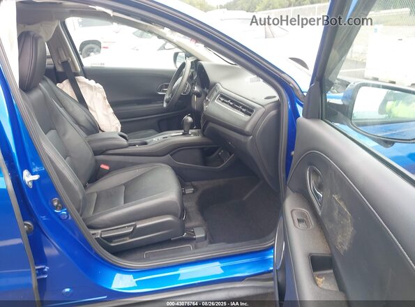 3CZRU6H79LM736141 2020 HONDA HR-V Blue Widok wnętrza z przodu