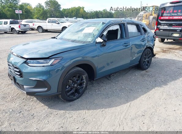 3CZRZ2H50SM739940 2025 HONDA HR-V Зеленый Передняя левая четверть