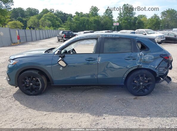 3CZRZ2H50SM739940 2025 HONDA HR-V Зеленый Панорамный вид салона 360°