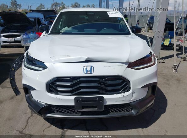 3CZRZ2H53SM728155 2025 HONDA HR-V White Widok zestawu wskaźników