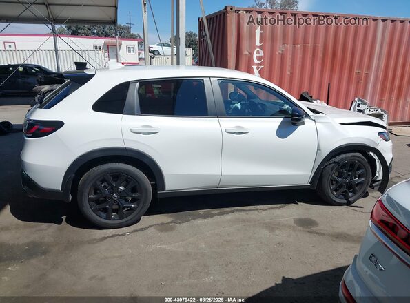 3CZRZ2H53SM728155 2025 HONDA HR-V White Widok wnętrza z tyłu