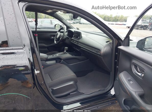3CZRZ2H53SM784631 2025 HONDA HR-V Black Widok wnętrza z przodu