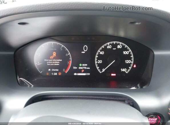 3CZRZ2H53SM784631 2025 HONDA HR-V Black Widok tylnych siedzeń