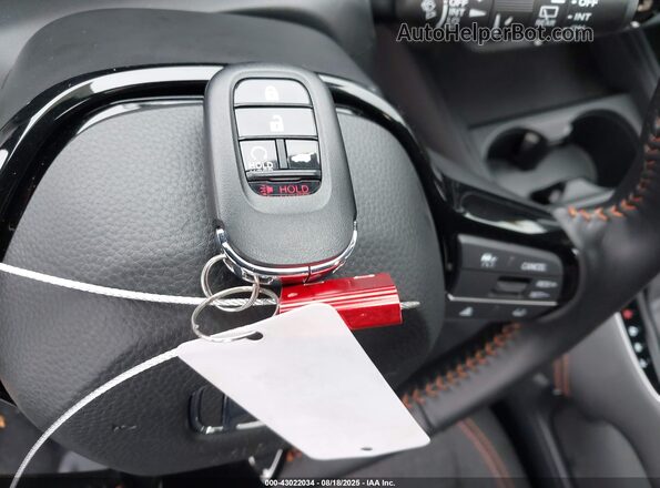 3CZRZ2H53SM784631 2025 HONDA HR-V Black Widok deski rozdzielczej
