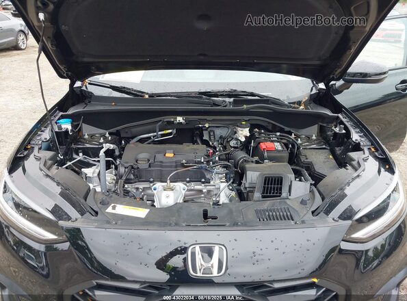 3CZRZ2H53SM784631 2025 HONDA HR-V Black Widok z tyłu