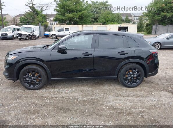 3CZRZ2H53SM784631 2025 HONDA HR-V Black Widok wnętrza 360 stopni