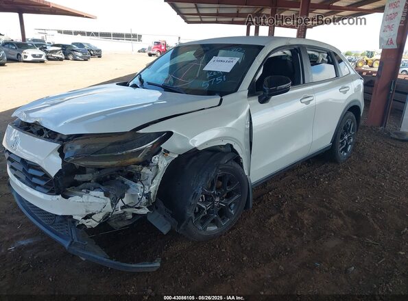 3CZRZ2H55PM725751 2023 HONDA HR-V White Առջևի ձախ երեք քառորդ տեսարան