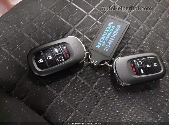 3CZRZ2H55SM737410 2025 HONDA HR-V Черный Вид панели приборов