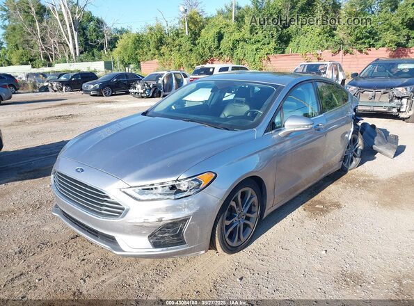 3FA6P0CD4LR147372 2020 FORD FUSION Silver წინა მარცხენა ხედი სამი მეოთხედიდან