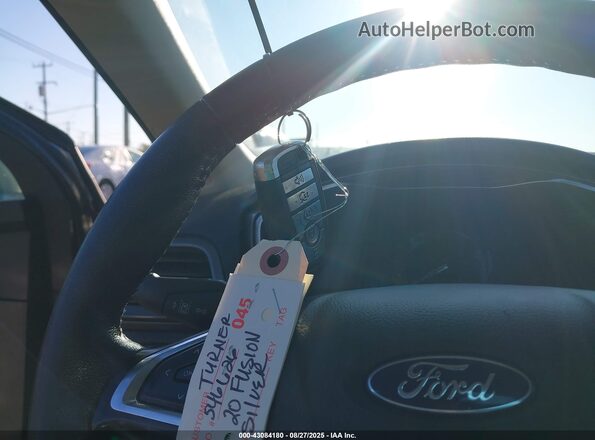 3FA6P0CD4LR147372 2020 FORD FUSION Silver წინა პანელის ხედი