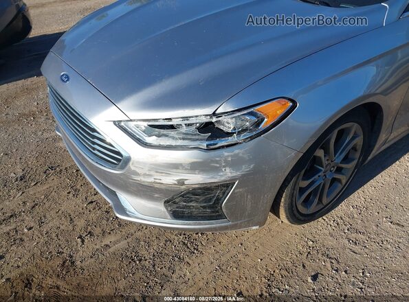 3FA6P0CD4LR147372 2020 FORD FUSION Silver 