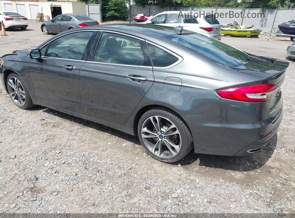 3FA6P0D97LR116854 2020 FORD FUSION Gray Tył lewy