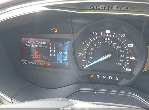 3FA6P0D97LR116854 2020 FORD FUSION Gray 