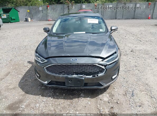 3FA6P0D97LR116854 2020 FORD FUSION Gray Widok zestawu wskaźników