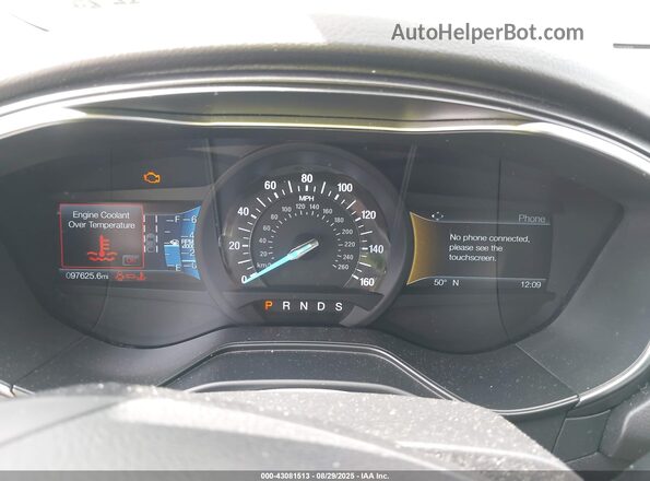 3FA6P0D97LR116854 2020 FORD FUSION Gray Widok tylnych siedzeń
