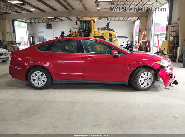 3FA6P0G78LR111978 2020 FORD FUSION Красный Панорамный вид салона 360°