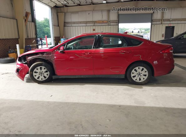 3FA6P0G78LR111978 2020 FORD FUSION Красный 