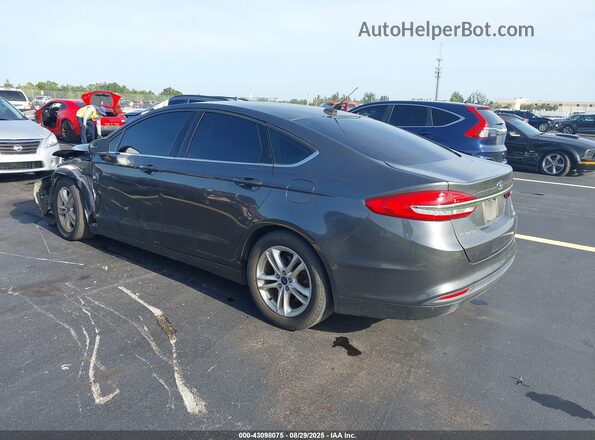 3FA6P0HD0JR201692 2018 FORD FUSION Gray 