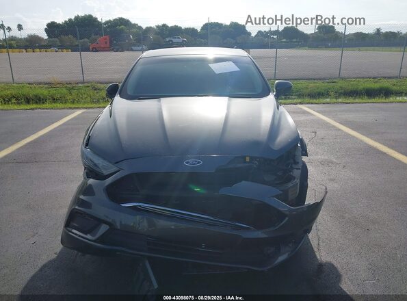3FA6P0HD0JR201692 2018 FORD FUSION Gray 