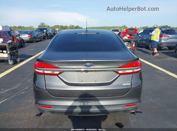 3FA6P0HD0JR201692 2018 FORD FUSION Gray 