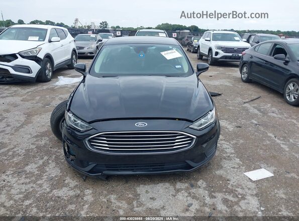 3FA6P0HD0LR108433 2020 FORD FUSION Черный Вид щитка приборов