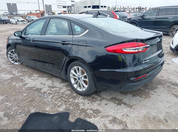 3FA6P0HD0LR108433 2020 FORD FUSION Черный Задняя левая четверть