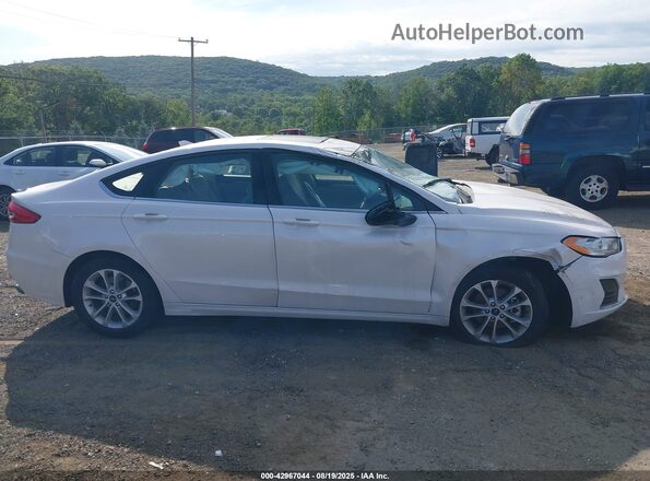3FA6P0HD0LR255531 2020 FORD FUSION Белый Вид задней части салона