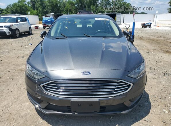 3FA6P0HD2JR178254 2018 FORD FUSION Gray 