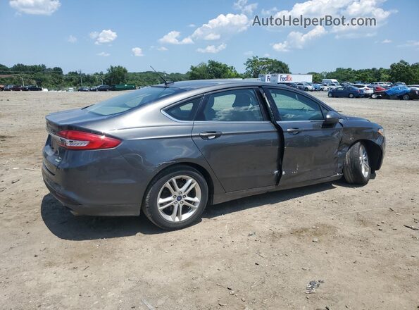 3FA6P0HD2JR178254 2018 FORD FUSION Gray 
