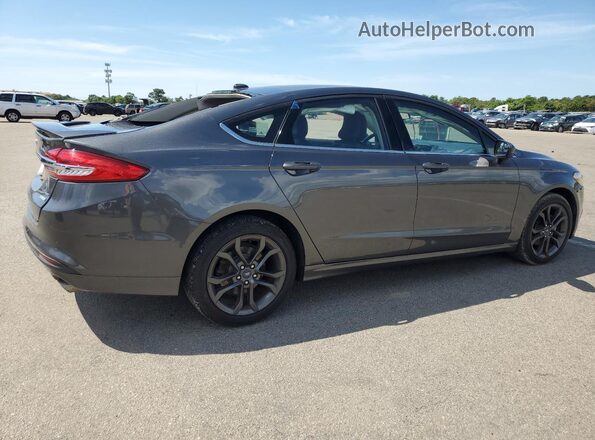 3FA6P0HD3JR212914 2018 FORD FUSION Gray 