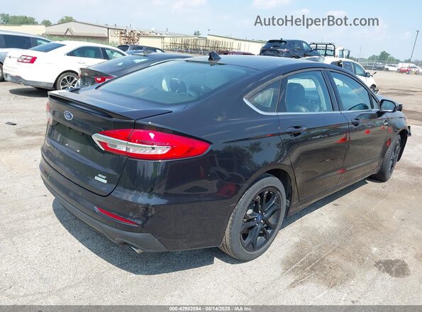 3FA6P0HD3LR187029 2020 FORD FUSION Black Задня права чверть