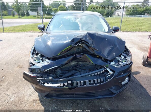 3FA6P0HD3LR187029 2020 FORD FUSION Black Вид щитка приладів