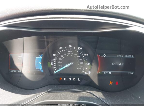 3FA6P0HD3LR187029 2020 FORD FUSION Black Вид задніх сидінь