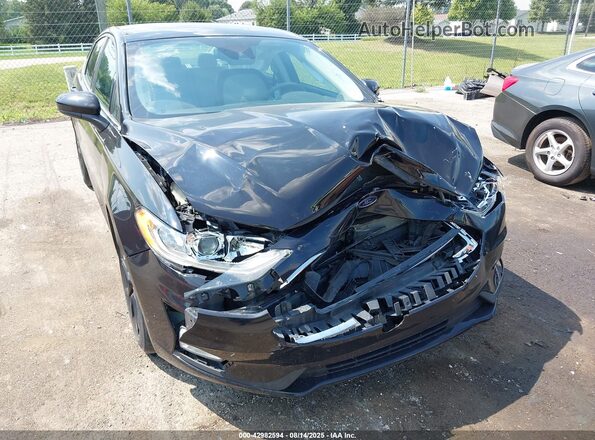 3FA6P0HD3LR187029 2020 FORD FUSION Black Вид спереду