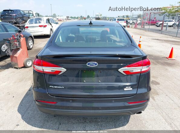 3FA6P0HD3LR187029 2020 FORD FUSION Black 