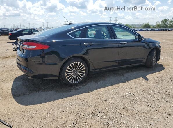 3FA6P0HD4JR160452 2018 FORD FUSION Black 