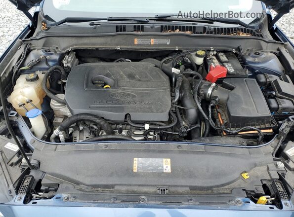 3FA6P0HD4JR192706 2018 FORD FUSION Blue 