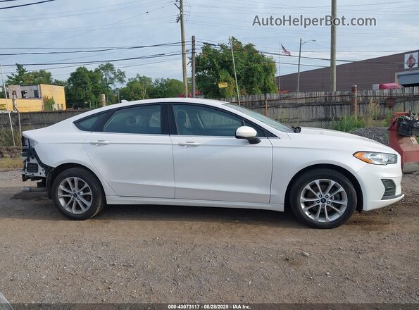 3FA6P0HD4LR107463 2020 FORD FUSION White Вид задньої частини салону