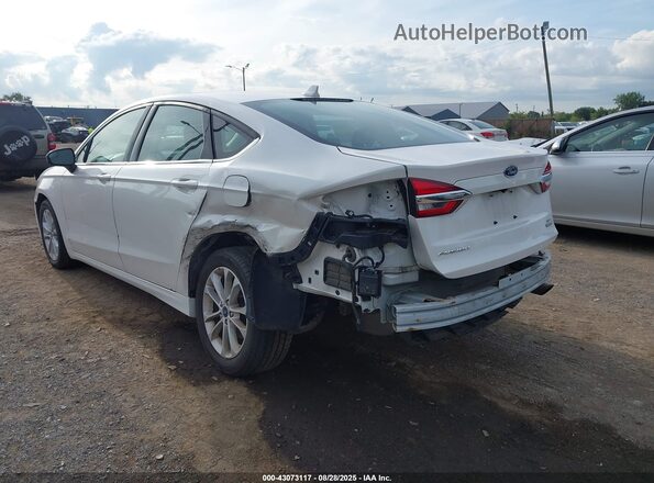 3FA6P0HD4LR107463 2020 FORD FUSION White Задня ліва чверть