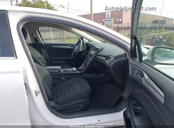 3FA6P0HD4LR107463 2020 FORD FUSION White Вид салону спереду