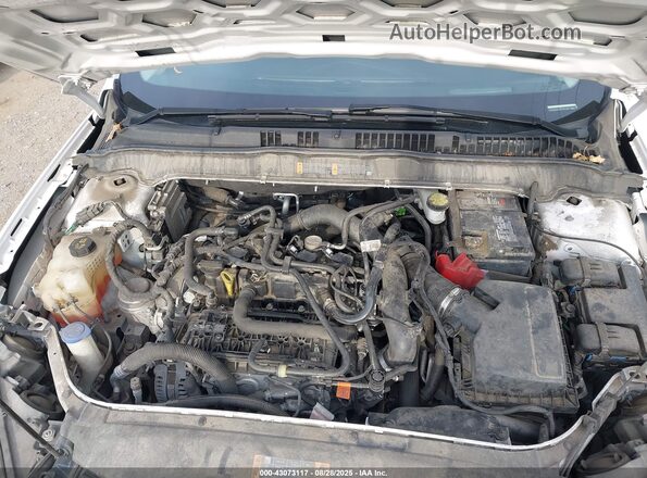 3FA6P0HD4LR107463 2020 FORD FUSION White Вид ззаду