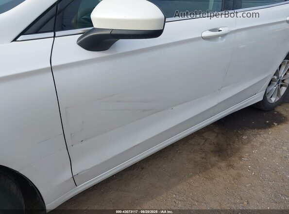 3FA6P0HD4LR107463 2020 FORD FUSION White 
