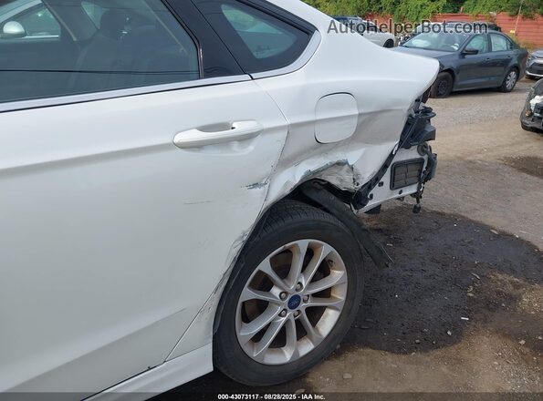 3FA6P0HD4LR107463 2020 FORD FUSION White 