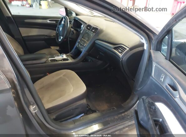 3FA6P0HD4LR169235 2020 FORD FUSION Gray წინა სალონის ხედი