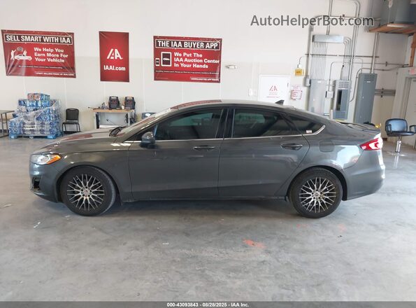 3FA6P0HD4LR169235 2020 FORD FUSION Gray 