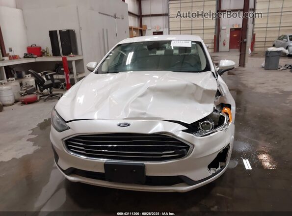 3FA6P0HD5LR162598 2020 FORD FUSION White Vista del cuadro de instrumentos
