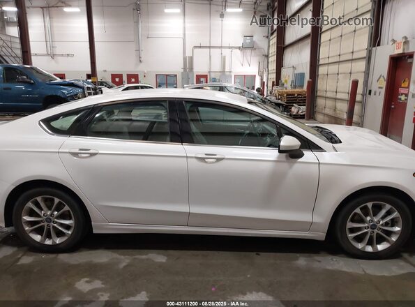 3FA6P0HD5LR162598 2020 FORD FUSION White Vista interior trasera