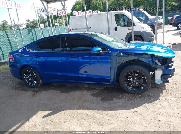3FA6P0HD6JR142728 2018 FORD FUSION Blue 