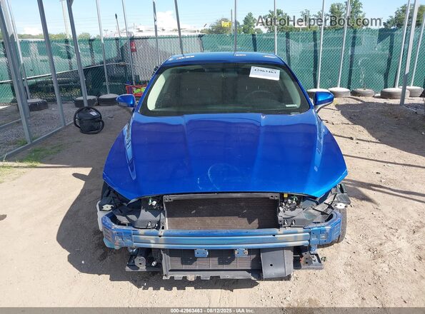 3FA6P0HD6JR142728 2018 FORD FUSION Blue 