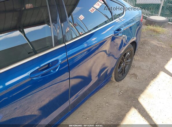 3FA6P0HD6JR142728 2018 FORD FUSION Blue 